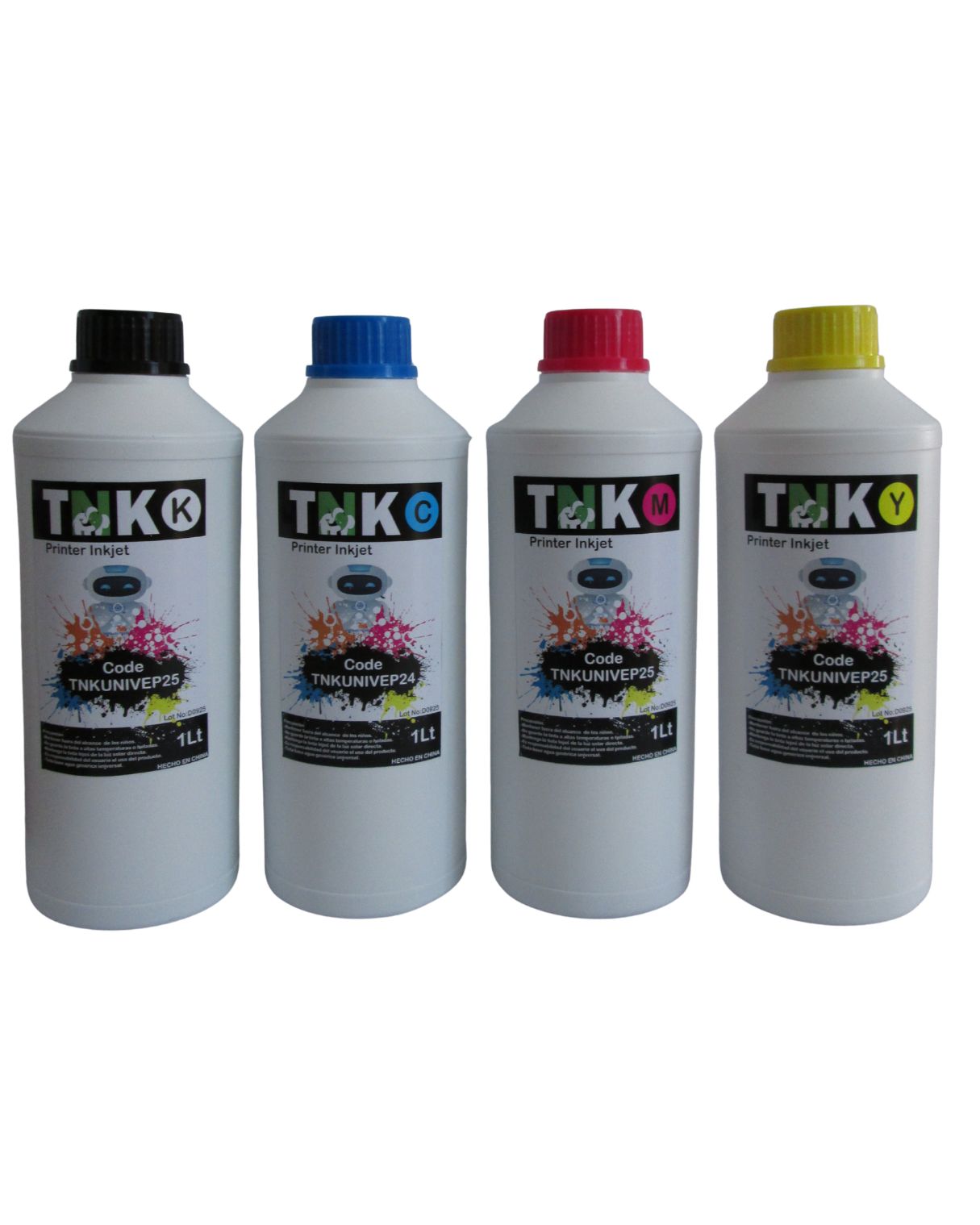 TINTA TNK COMPATIBLE CON EP 4 LITROS CYMK