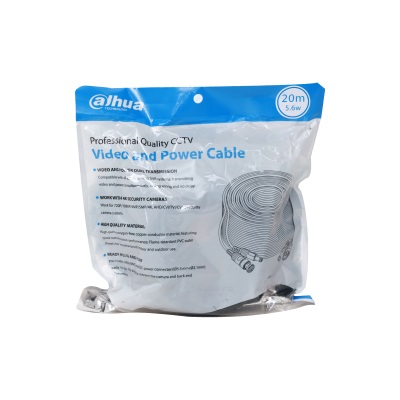 Cable de Video y Energ&iacute;a 20 Mts Dahua Technology DH-PFM942I-20-5