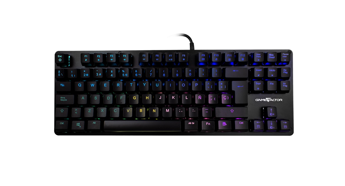 Teclado Mec&aacute;nico GAME FACTOR KBG500-RD